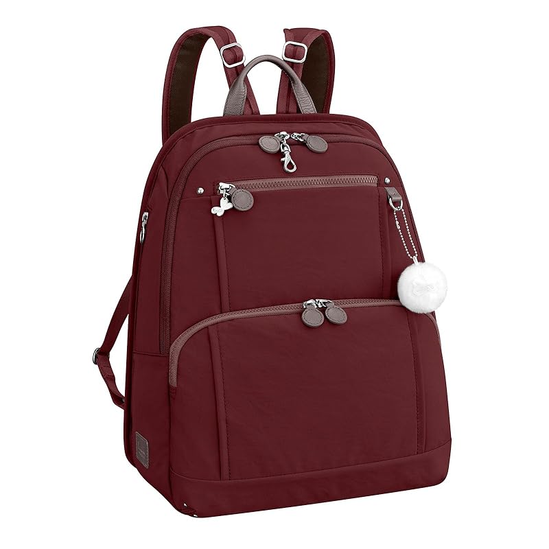 

[Kanana project] rucksack kanana freeway backpack A4 storage possible ladies 62103 burgundy H42×W34×D14cm