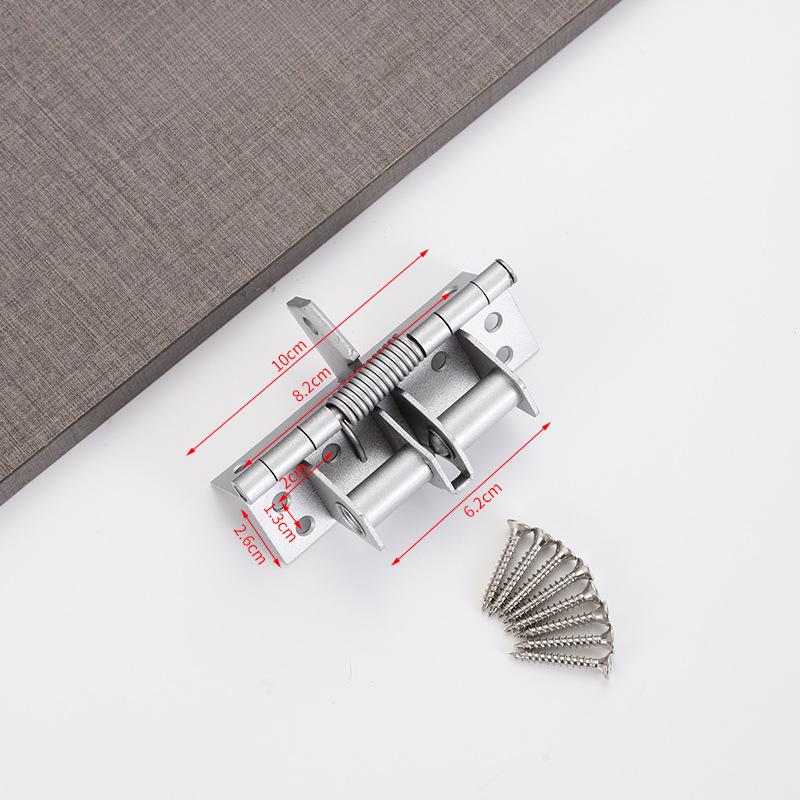 

Автоматические петли для доводчиков дверей для шкафов, многофункциональные съемные пружинные петли, позиционирующие доводчики дверей серебряный
