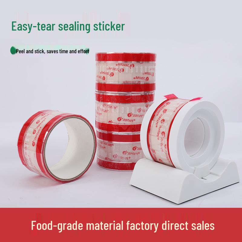 Adhesive Sealing Tape for Takeaway Coffee & Milk Tea Packaging