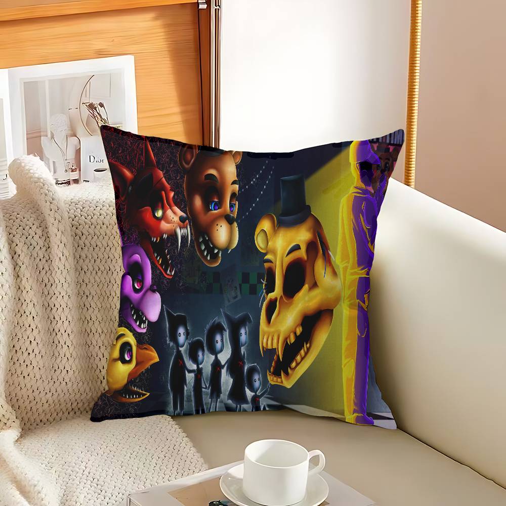 F-Fnaf Five-nights-At-Freddys Personalized Pillow Cover Kids Bedroom Wild Party Decor Pillowcase kid Birthday shower Gift