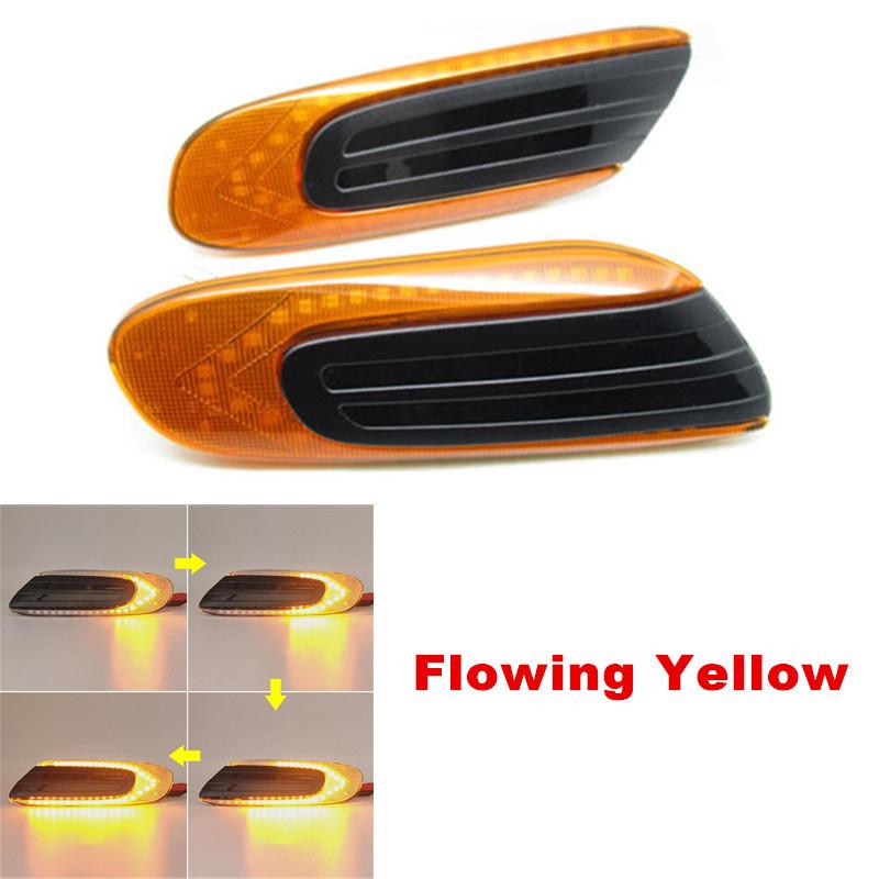 LED Dynamische Seitenmarkierungs-Blinkeranzeige Repeater-Licht Sequentielle Blinkerlampe für BMW Mini Cooper F55 F56 F57 2014-2017