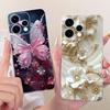 Case For OPPO Reno15 15F Protective Case For OPPO Reno15 F CPH2801 Reno 15  5G Capa Flower Soft Silicon TPU Phone Cover