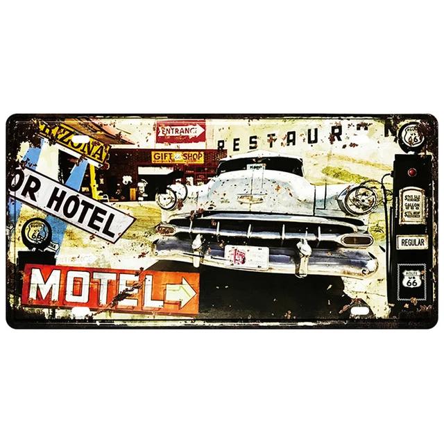 Vintage VW Bus Tin Sign Surf Plate License Metal Signs  Motor Oil Poster for Pub Bar Cafe Garage  Retro Wall Art Decor