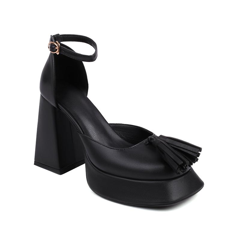 Gingham Gold Glänzende Mikrofaser Fransen Damen High-Heel Schuhe Mit Atmungsaktivem Futter Ultrahoher Dicker Absatz Plateau-Sandalen