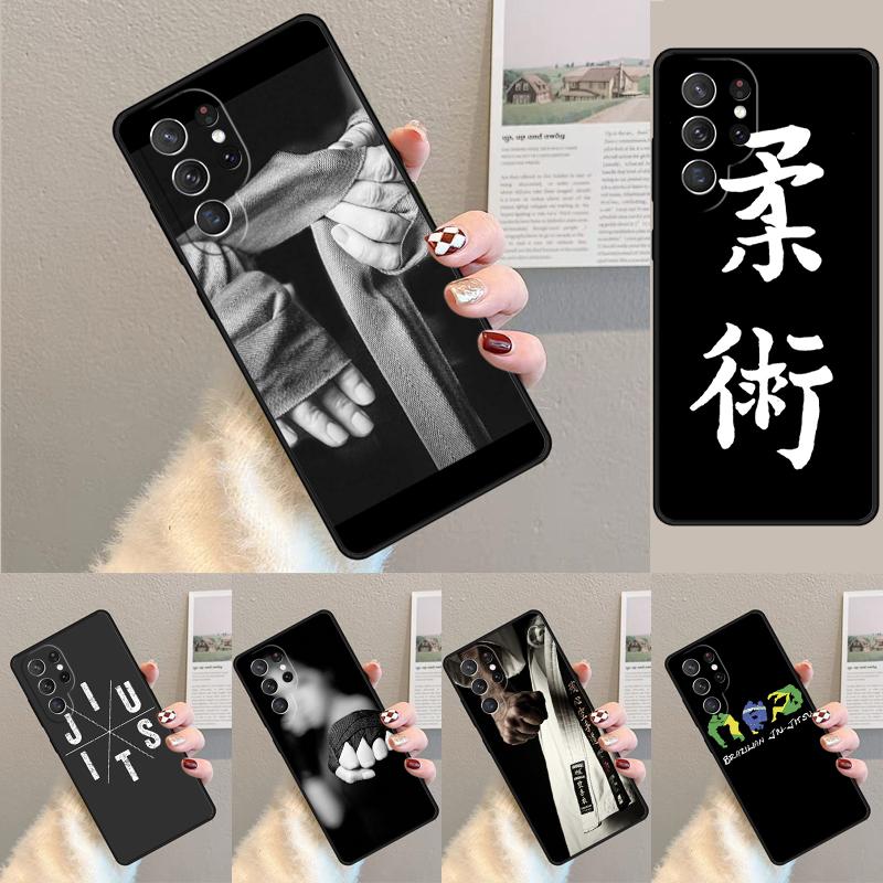 BJJ Brazilian Jiu Jitsu Art Phone Case for Samsung Galaxy Note 10 Pro S26 Ultra S23 S24 FE S25 S21 S22 PLUS Shockproof Cove