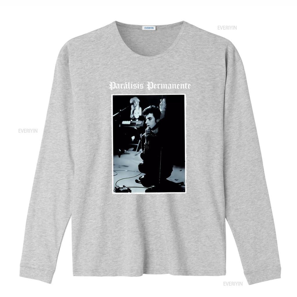 Paralisis Permanente Punk Rock Band Performance T-Shirt für Retro Style Musikliebhaber vintage Gewaschen Leicht Bequem