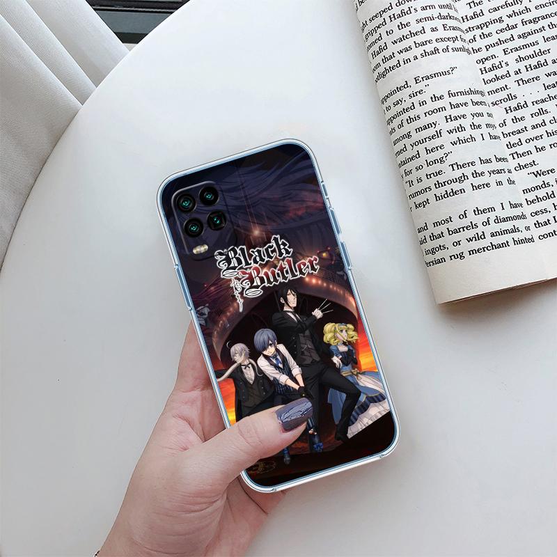 RP7 Black Butler Transparent Case for LG K22 K30 K40 K40S K41 K42 K50 K50S K51 K51S K52 K61 K62 K71 K92 Q60 Q61 V40 V50 V60