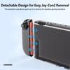 [1Set/9Pcs]New Suitable for Switch 2 Protective Kit TPU Dockable Soft Case with Tempered Glass Screen Protector, Game Console Case Joystick Caps Grips
