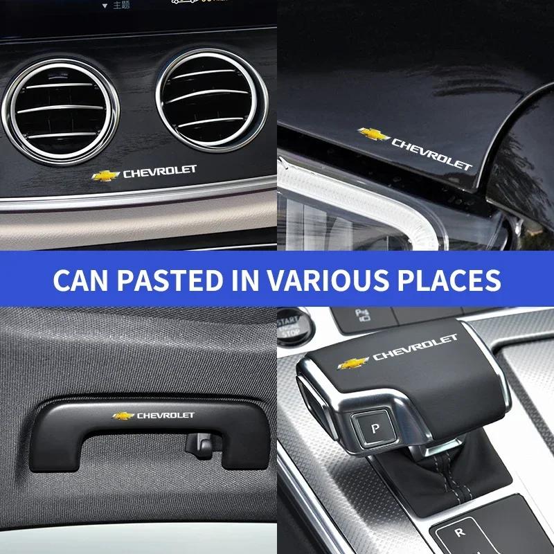 Emblemat Samochodowy Logo Dekoracyjne Naklejki Odznaka Naklejka Stylizacja Wnętrza Dla Chevrolet Cruze Lacetti Captiva SS Z71 Equinox Sonic