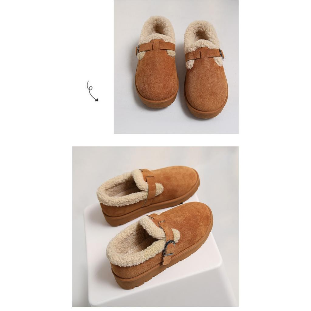 Książka, Wełniane buty, Buty damskie, Na grubej podeszwie, Pluszowe, Grube, Śniegowce, Buty damskie w dużych rozmiarach