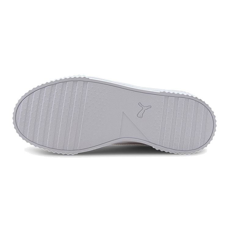 Puma Carina Series Casual Low-Top Kids Skate Shoes Kids Sneakers Pink White Gray 370677-07