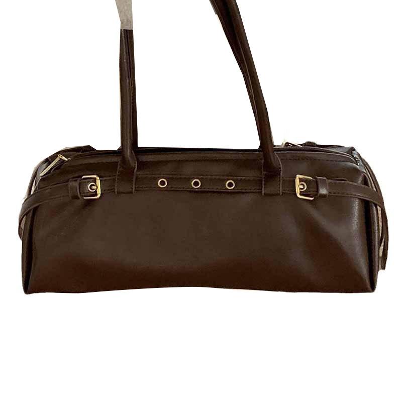 Medieval Underarm Bag Women's Autumn 2025 New Maillard Style Bowling Bag Large-capacity Shoulder Commuter Bag