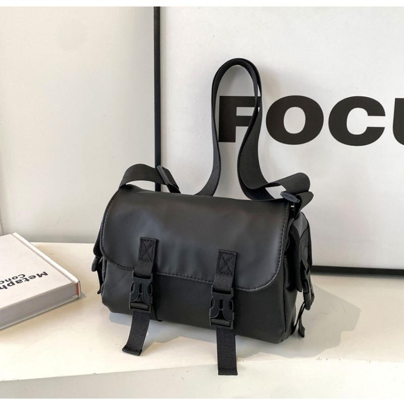 Trendy New Minimalist Messenger Bag TikTok Dropshipping Crossbody Shoulder Bag Casual Unisex Large Capacity Bag