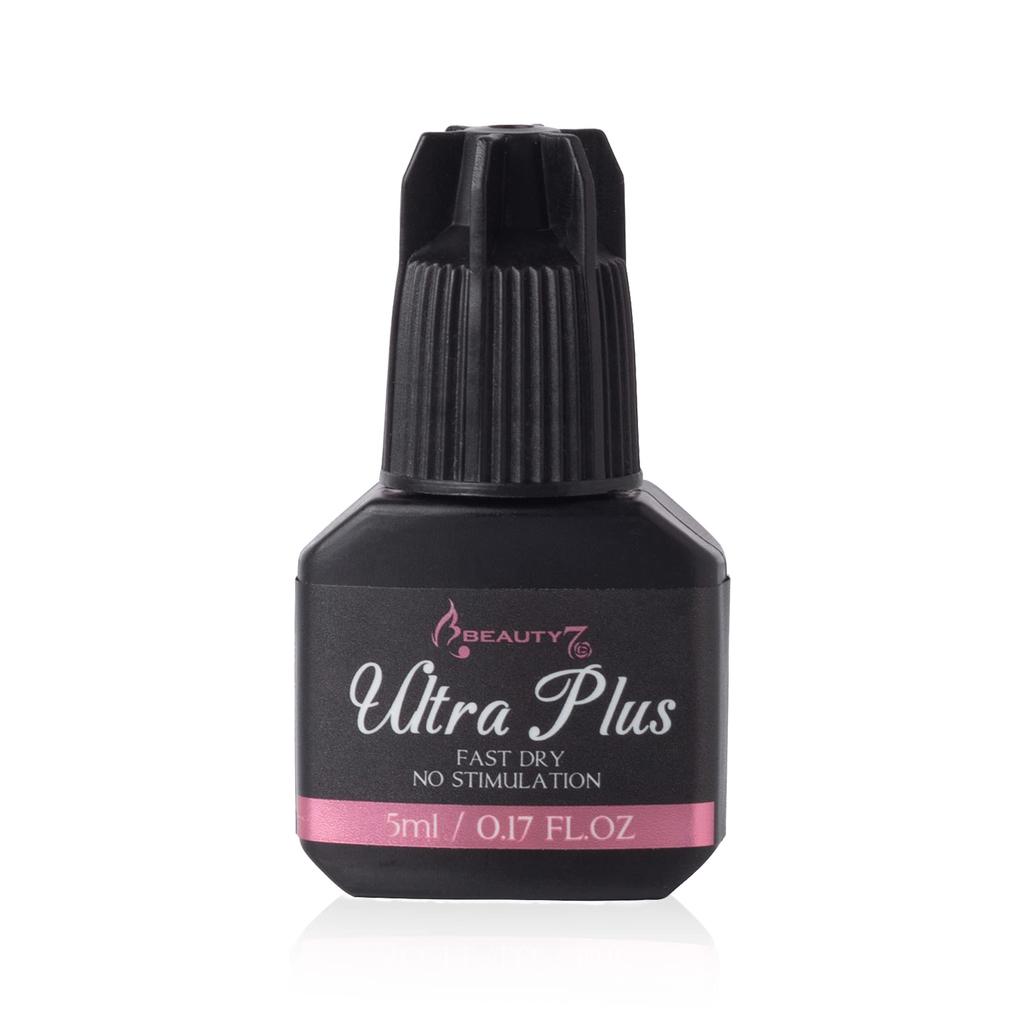 eyelash extension irritation suitable for low Beauty7 Ultra Plus Self-use glue, ultra-low type, odorless, non-irritating, 5ml, beginners, irritation,