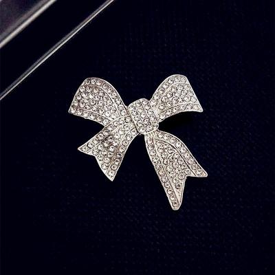 Bow Brooch, High-End Sense, Light Luxury, Exquisite Fashion, Blazer, Corsage Accessories Pin