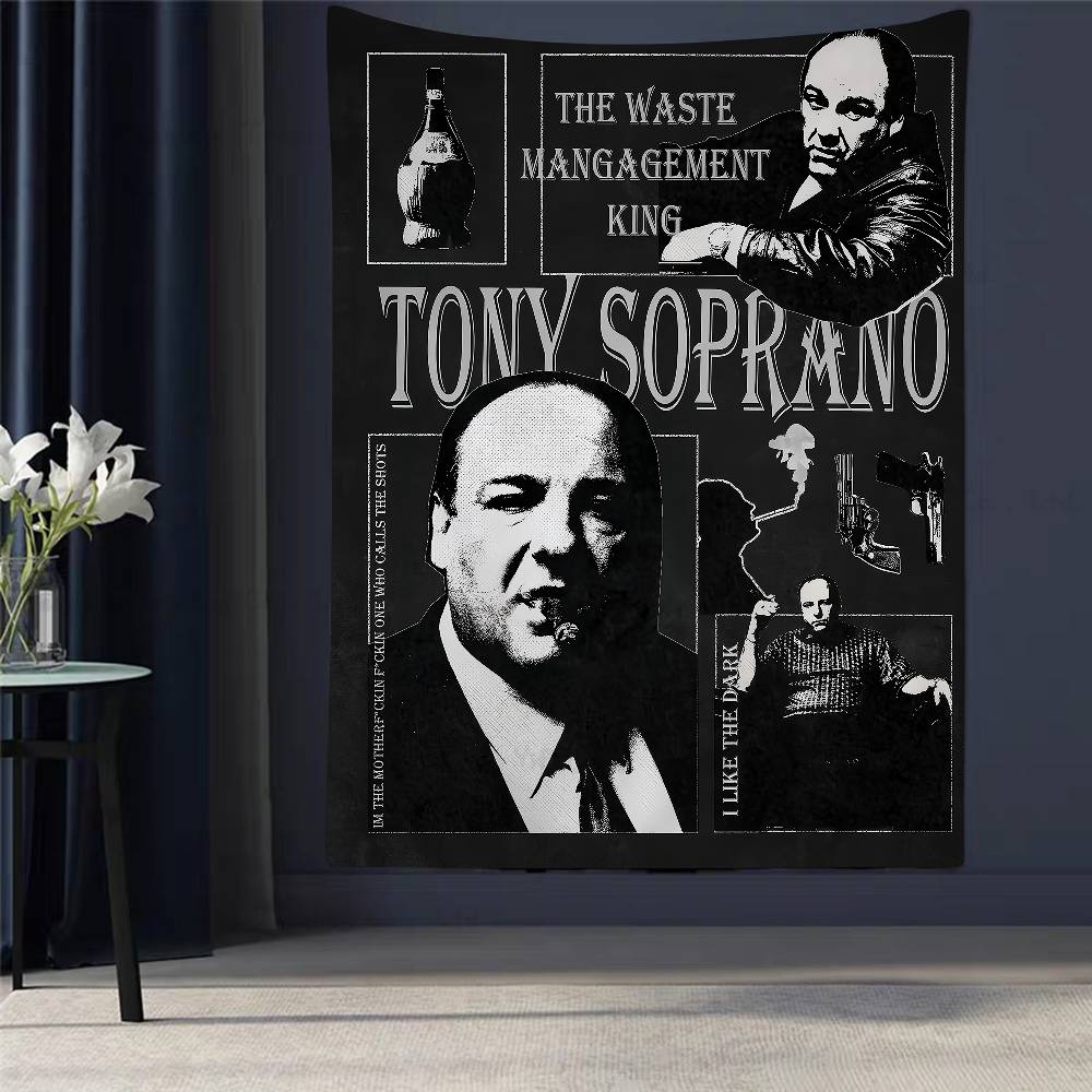 Tessuto Decorativo Classico Film Serie TV I Soprano Stampa Artistica Sci-Fi Stanza Arredamento Casa Decorazione Murale Decor