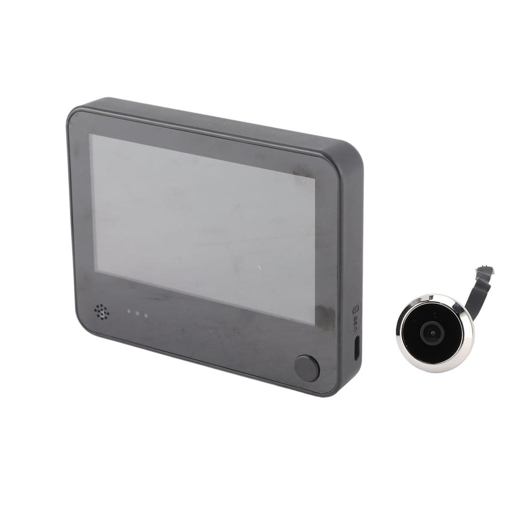 Türspion mit 4,3-Zoll-Display Nachtsicht Echtzeit-Videoaufzeichnung Diebstahlschutz Anti-Peeping