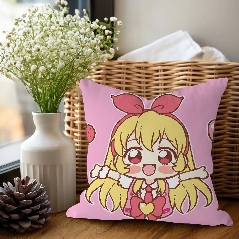 Aikatsu Anime Stitch Lucky Dragon Pillow Cover Sofa Cushion Cover Home Room Decoration Children Gift