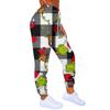 Women's Fashion Sport Printed Drawstring Pocket Casual Sweatpants Pants