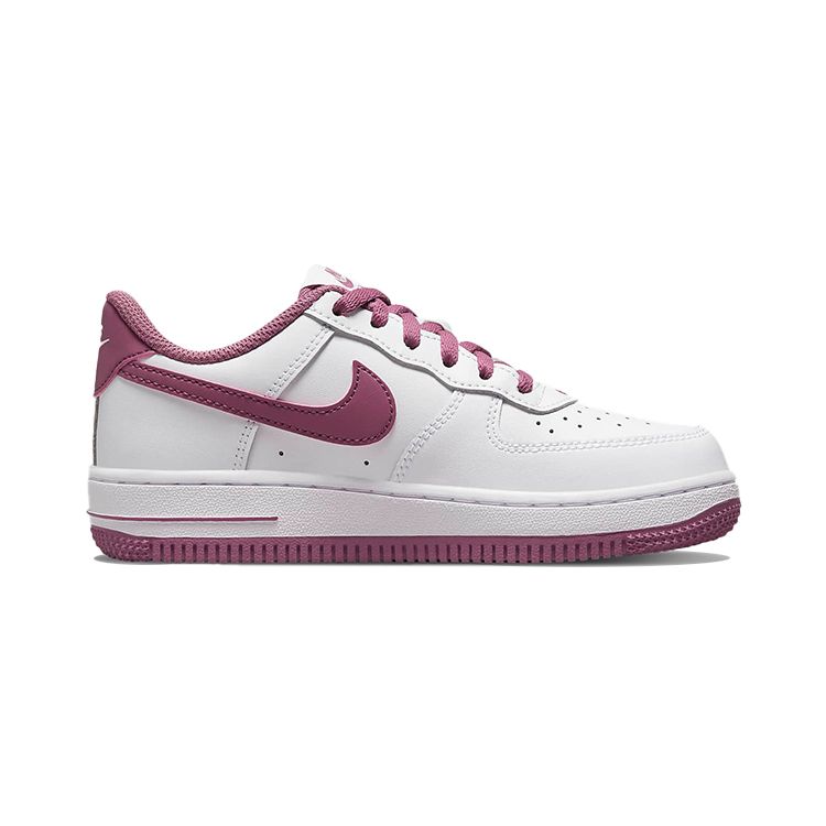 Nike Force 1 06 PS White Light Bordeaux Kids Sneakers DH9601-101