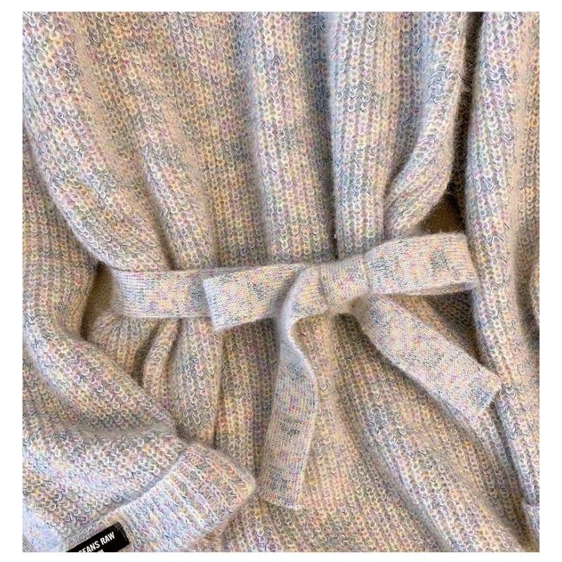 Pulover pentru Femei Toamnă Iarnă Îngroșat Pulover Cald Tricotat în Dungi Gât Rotund Strat de Bază Elastic Mânecă Lungă Jumper Supradimensionat Topuri