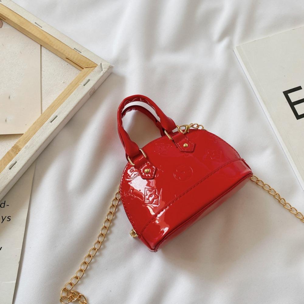 

Детские Вещи Модная Сумка PU Мини Сумка на Плечо Маленькая Сумка-Мессенджер Кошельки для Монет Сумка на Цепочке через Плечо для Маленьких Девочек красный