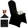 Black Wedding Banquet Chair Cover Elastic [21Bc]