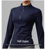 Quick-Dry Slim-Fit Stand-Up Collar Sports Jacket for Running & Yoga