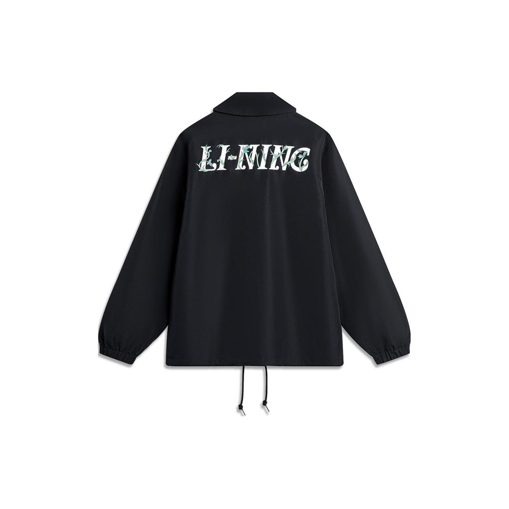Li-Ning Graphic Coach Jacket 'Black' Men's AFDU365-2