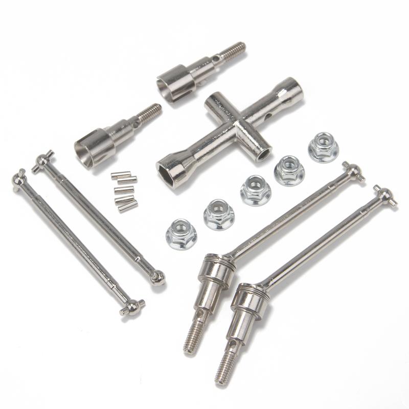 RC Car Brushless / Brushed Metal Front and Rear Drive Shaft CVD Driveshaft for SG116PRO SG116MAX SCY 16101 16102 16201 Parts