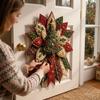 Ghirlanda di Natale Ispessita Kit da Cucito Fai da Te Kit Decorazione Porta in Tessuto Festivo Regalo per le Feste