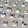 Transparent Emoji Dumpling Squeeze Toy - Cartoon Mini Nose Relief