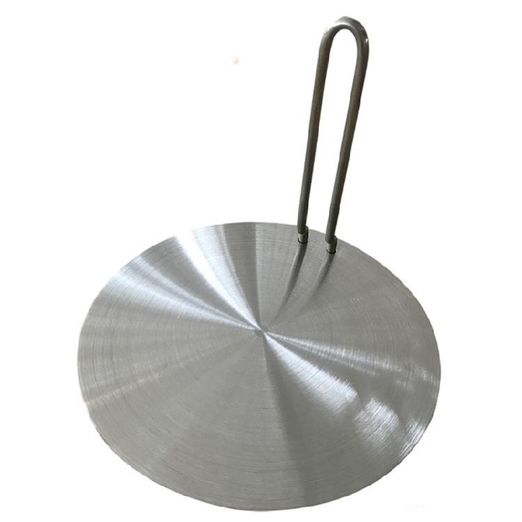 Heat Diffuser Stainless Steel Induction Adapter Plate with Removable Handle