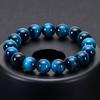 Grade A Sky Blue Tiger's Eye Beaded Bracelet for Couples - Natural Stone Hand Jewelry for Men and Women