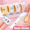 350Pcs/Roll 8 Patterns Name Sticker Custom Tag Sticker Portable Labels Sticker  Office