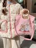 Soft Cotton Quilted Handbag With Stylish Embroidery Perfect For Everyday Use
