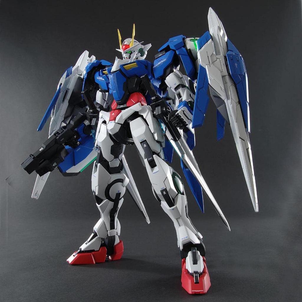 PG Mobile Suit Gundam 00 Double O Raiser Scale Plastic Model [Double O] 1/60 Color-coded