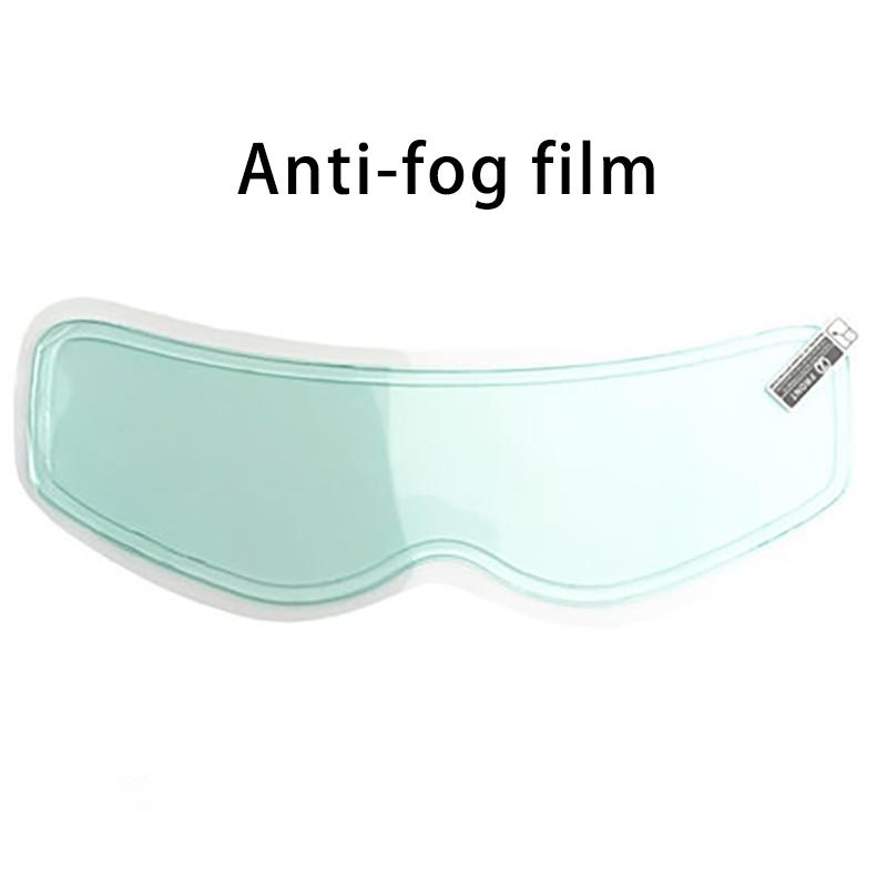 

1x Motorcycle Helmet Clear Anti-Fog Rainproof Sunburn Protection Film Helmet Lens Sticker Moto Safety Driving Helmet Accessories