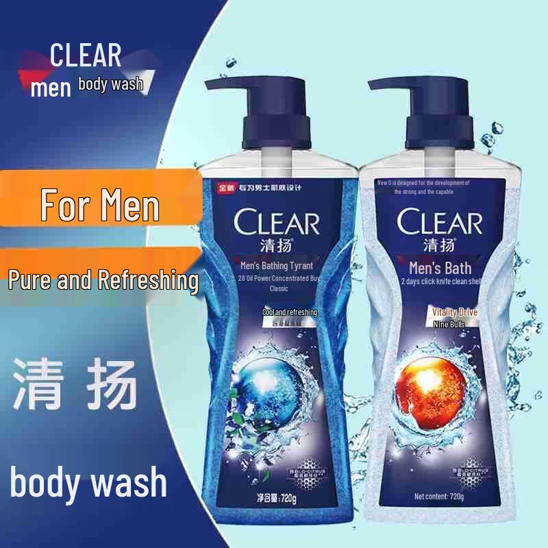 CLEAR Men s Cologne Fragrance Shower Gel Duo Pack