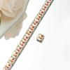 2024 DIY Personalized Shiny Classic Burger Coffee Beverage 304 Stainless Steel Italian Charm Bracelet Link 9mm * 10mm Module