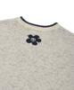 WACKY WILLY Women'S Jacquard Graphic Pullover Oatmeal