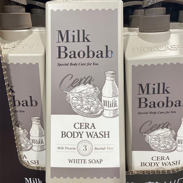 Milk Baobab Cera Body Wash White Soap 1200ml One thing