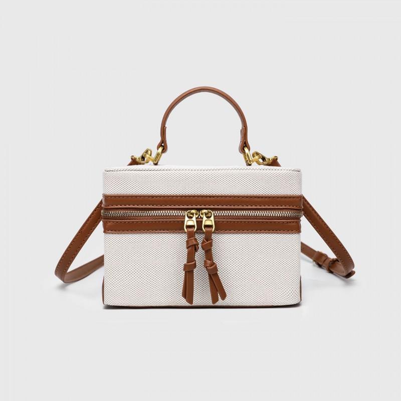 ZR Cross-border Products Women's Bag Fashionable Small Square Single Shoulder Diagonal Box Portable