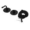 Floating Water Mat Tether Kit with Plastic Grommet 118in Rope Foam Water Pad Tether Kit Black
