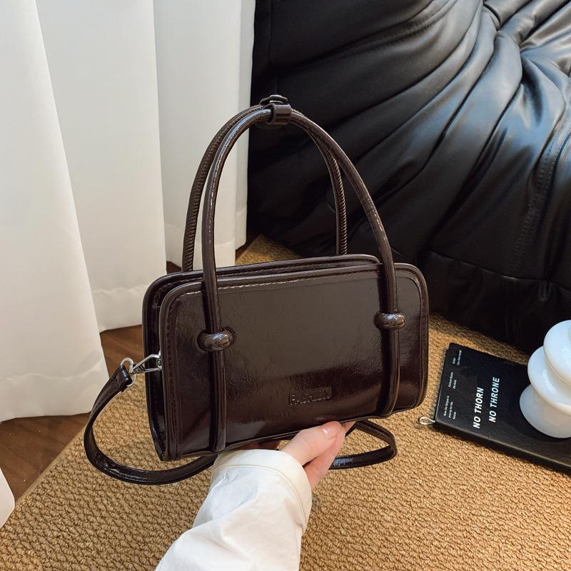 Fashion Trend Handbag Women's New Trend Simple Versatile Small Square Bag Casual Shoulder Bag