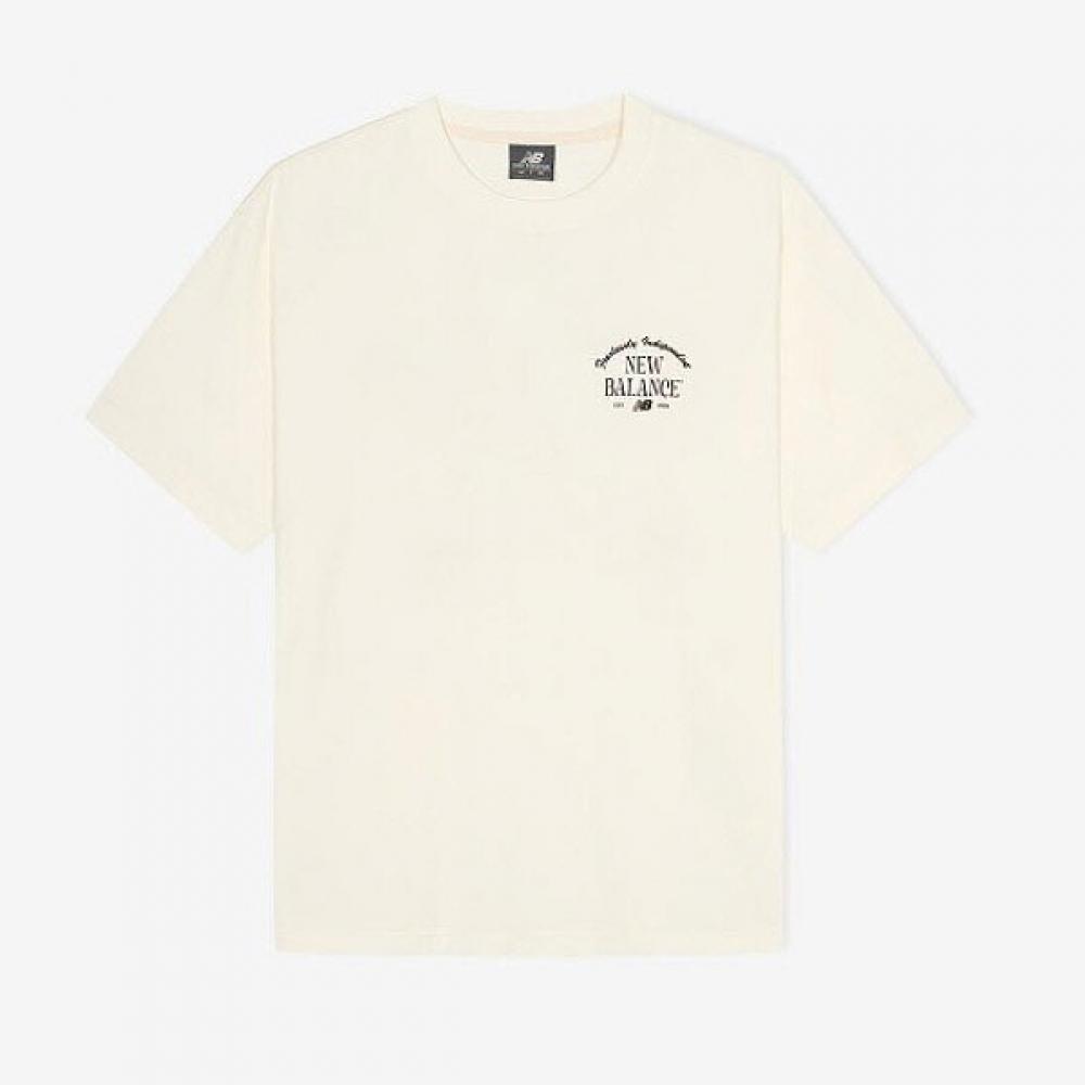

New Balance Half Club ShorT Sleeve T shirT Semi Oversized Nbnefca023 64 095