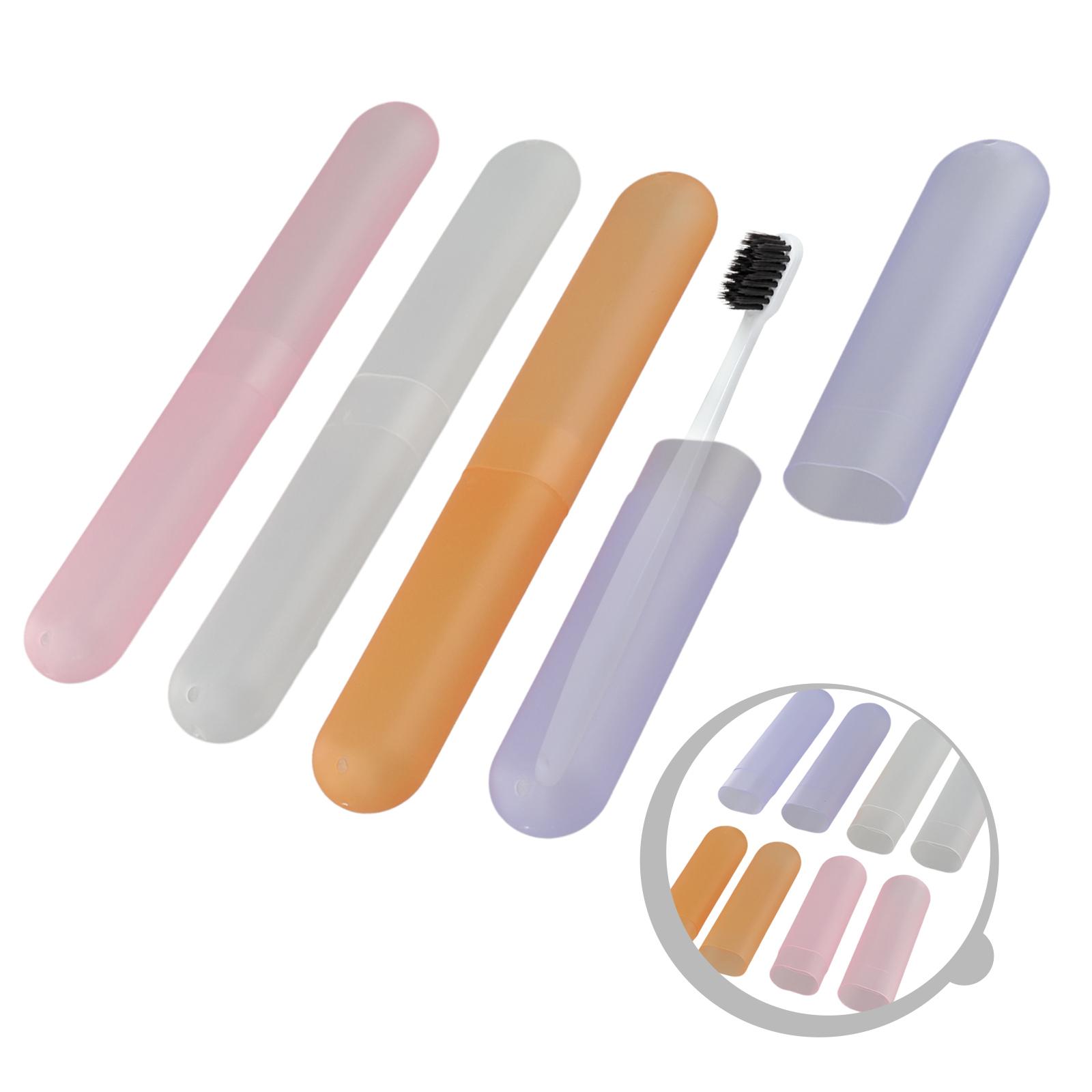 Practical Exquisite Brand New Toothbrush Cases Accessories 20*3*2cm 4 Pack 4pcs Toothbrush Box Toothbrush Case China Mainland