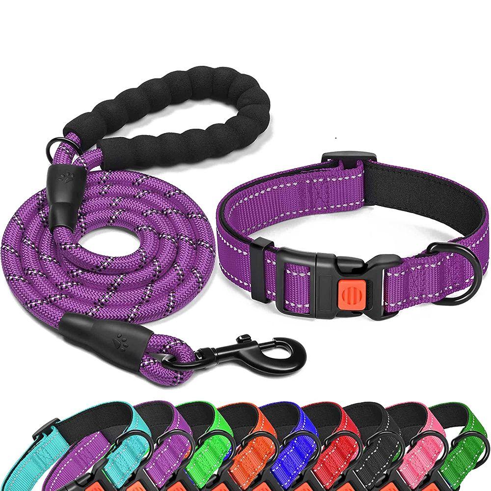 reflective dog leads
