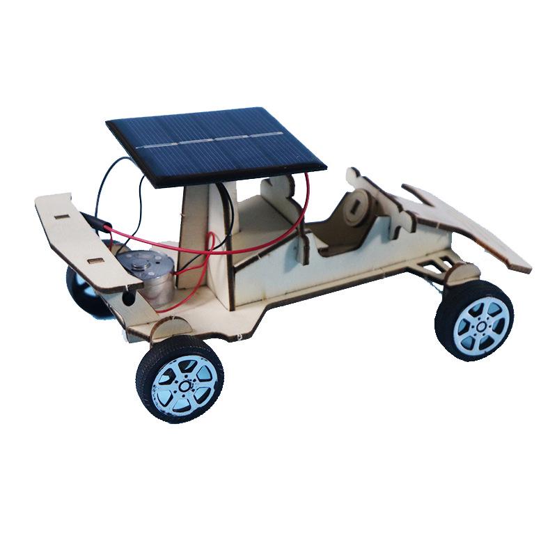 DIY Solar-Powered Toy Car - STEM Science Experiment Kit for Primary Students