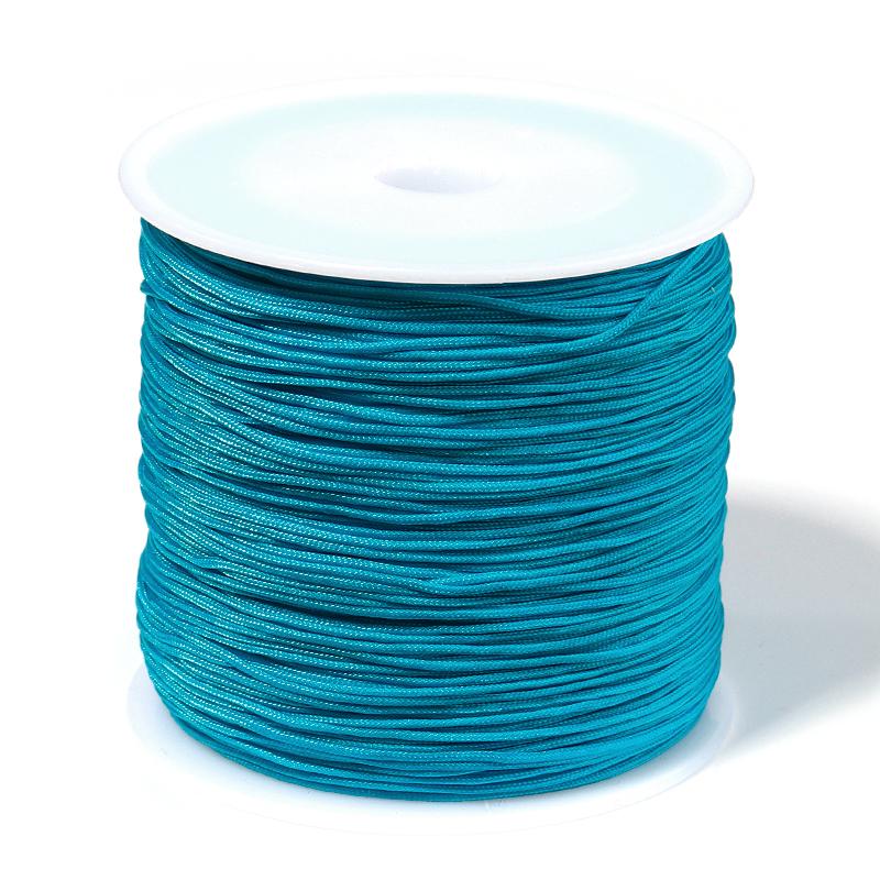 90M/Roll 0.8mm Jade Thread Hand-woven Rope Braided Beaded Thread for DIY Bracelet Jewelry Handcraft Cord Material Wholesale